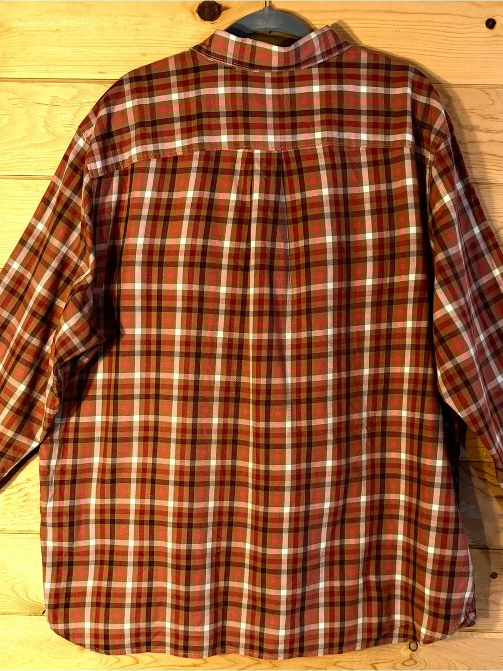 The North Face Men’s Plaid Long Sleeve Button-Up Shirt Top Size XXL